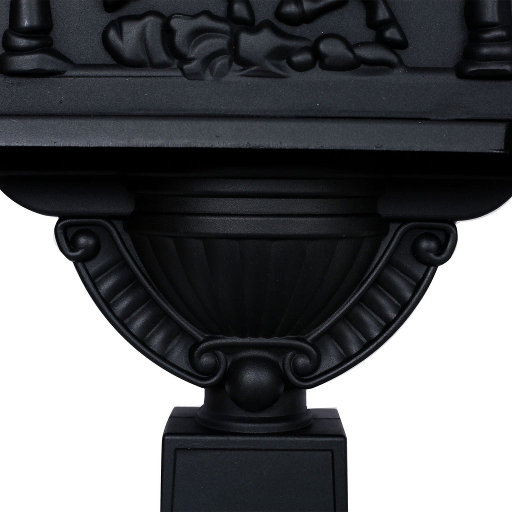 Cast Aluminum Mail Box, Postal Box, Mailbox by Unique Piece Furniture