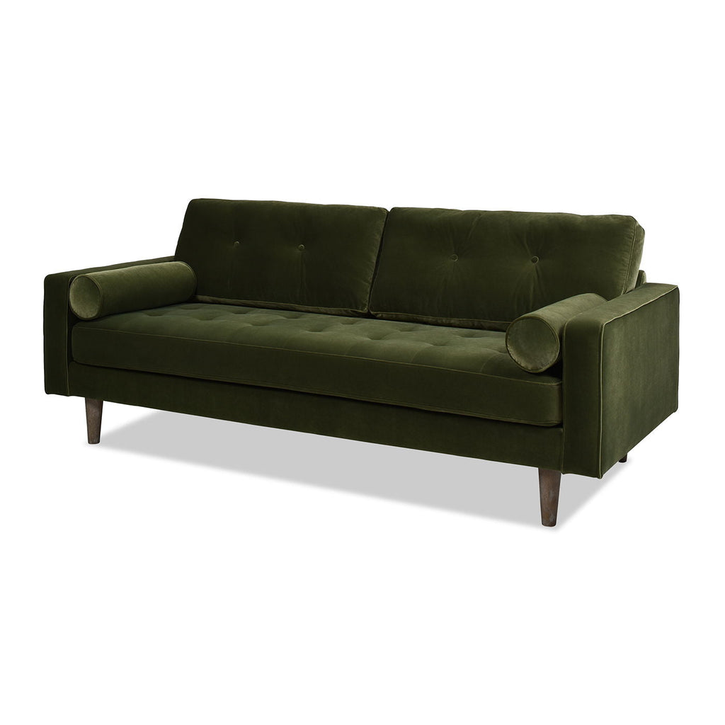 Nicholas - Mid-Century Modern Sofa - Olive Green by Unique Piece Furniture
