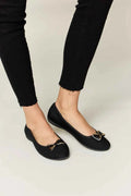 Forever Link Metal Buckle Flat Loafers by Wild and Free Boutique