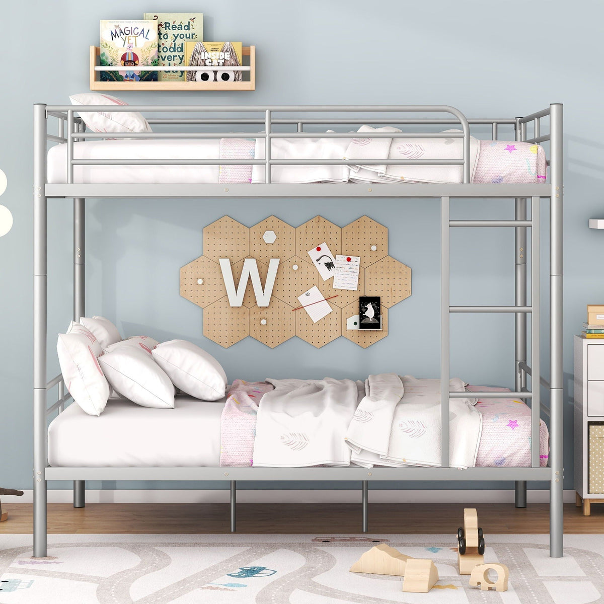 Steel Construction Bunk Bed by Unique Piece Furniture