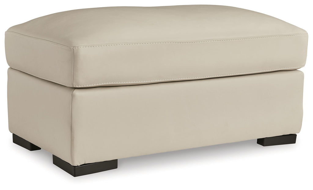 Treasure Trove - 2 Pc. - Chair And A Half, Ottoman - Almond by Unique Piece Furniture