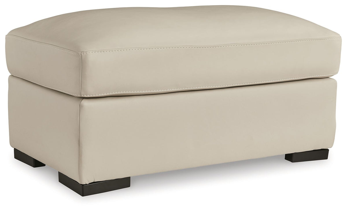 Treasure Trove - 2 Pc. - Chair And A Half, Ottoman - Almond by Unique Piece Furniture