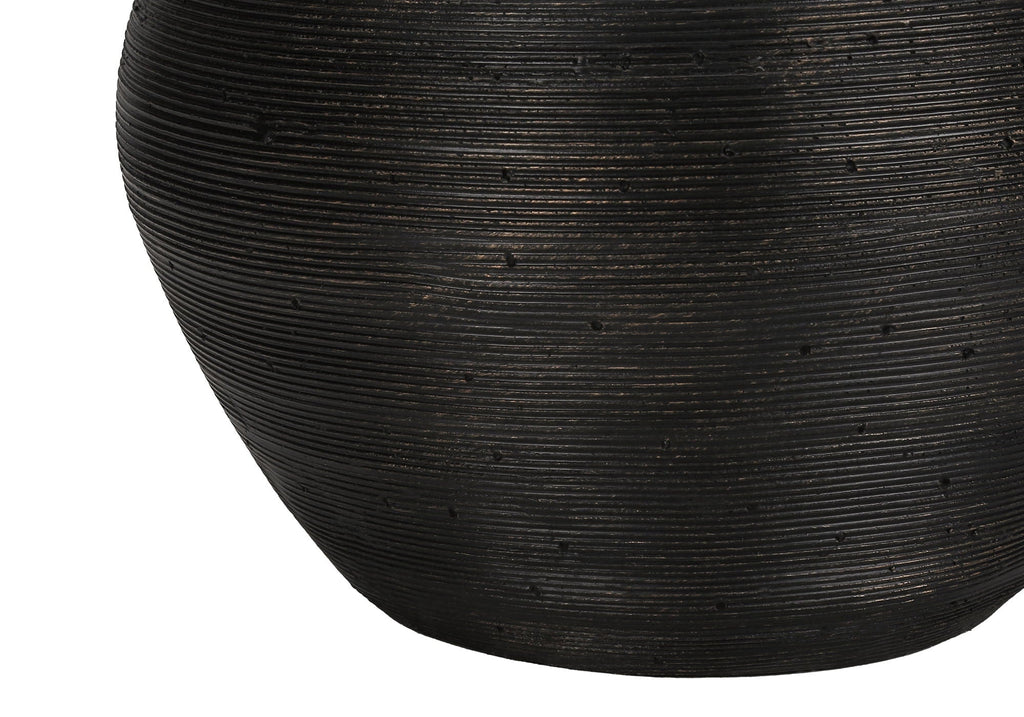 Lighting, Table Lamp, Concrete, Contemporary - Black / Cream by Unique Piece Furniture