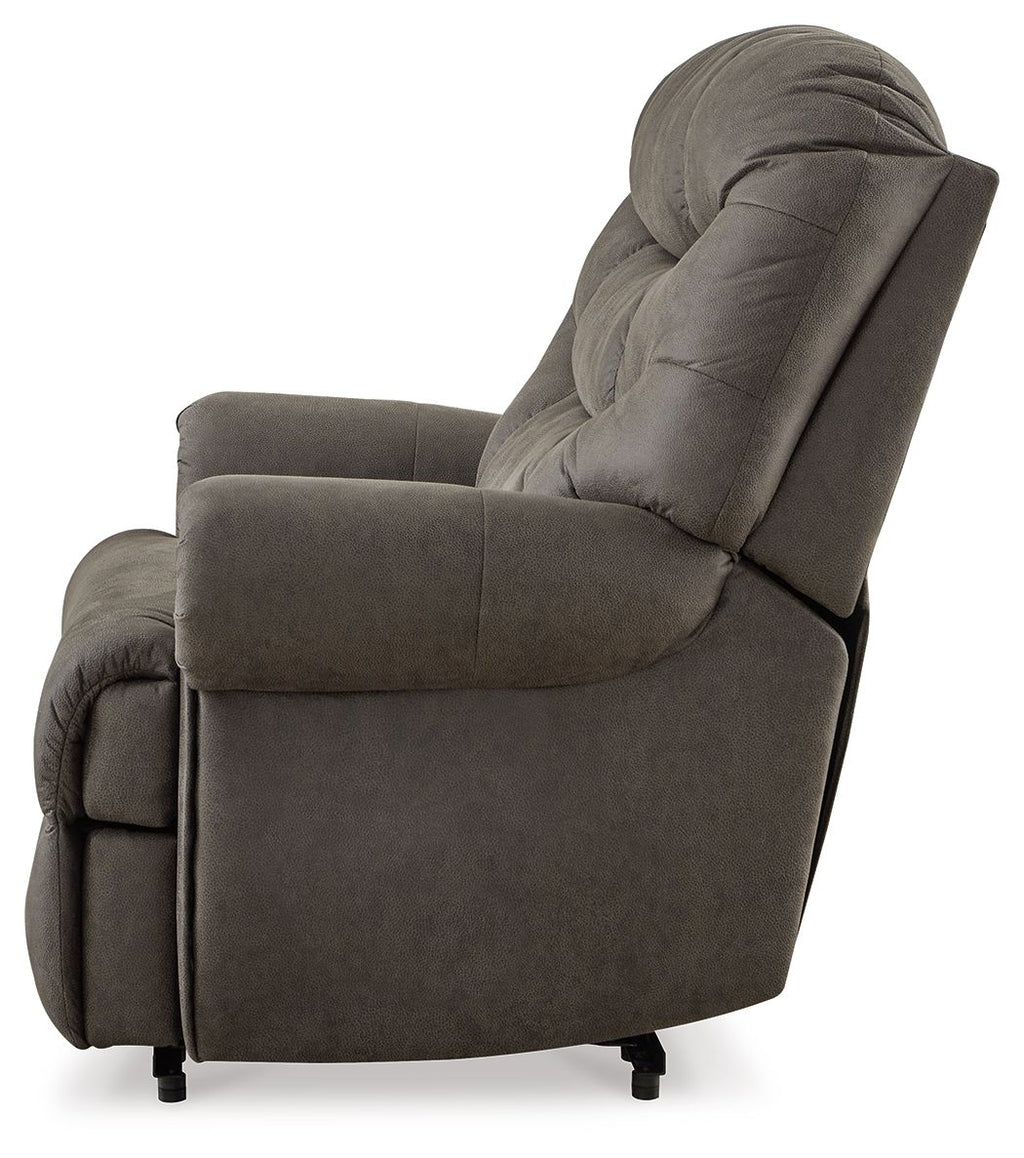 Camera Time - Zero Wall Recliner - Gunmetal by Unique Piece Furniture