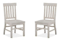 Bronwyn - Dining Side Chair (Set of 2) - Alabaster by Unique Piece Furniture
