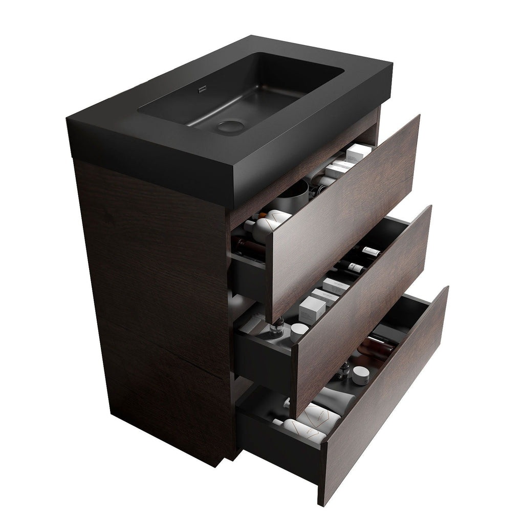 Alice - Bathroom Vanity With Large Storage, Freestanding by Unique Piece Furniture