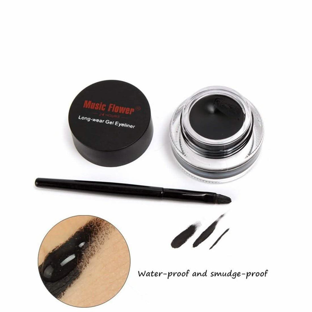 2-in-1 Black and Brown Gel Eyeliner Set by DailySale