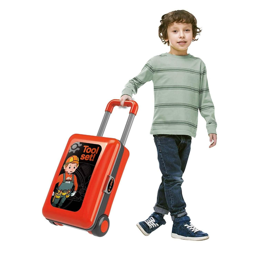 2-in-1 Pretend Play Game Travel Suitcase for Girls by DailySale