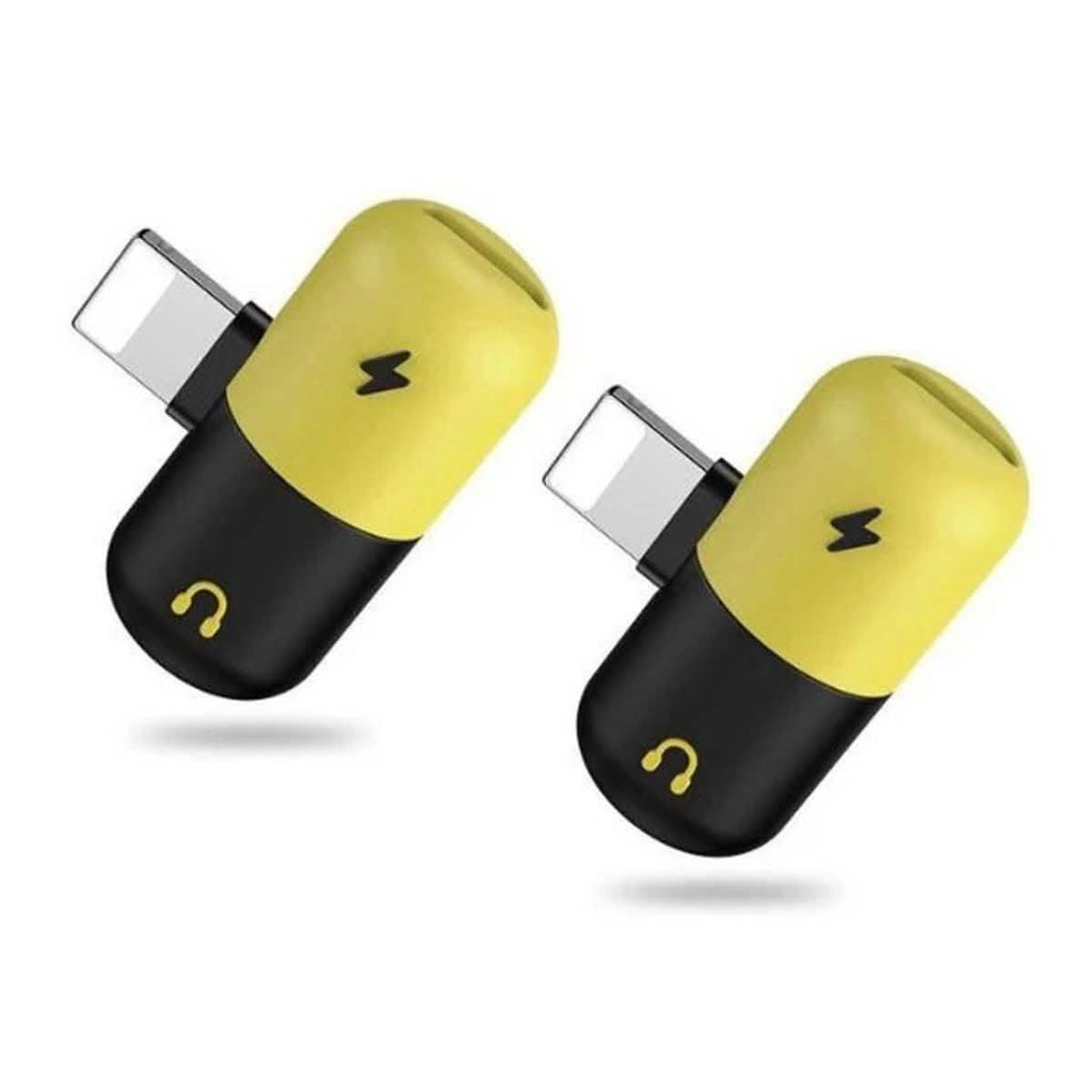 2-Pack: 2-in-1 Apple Lightning Adapter by DailySale