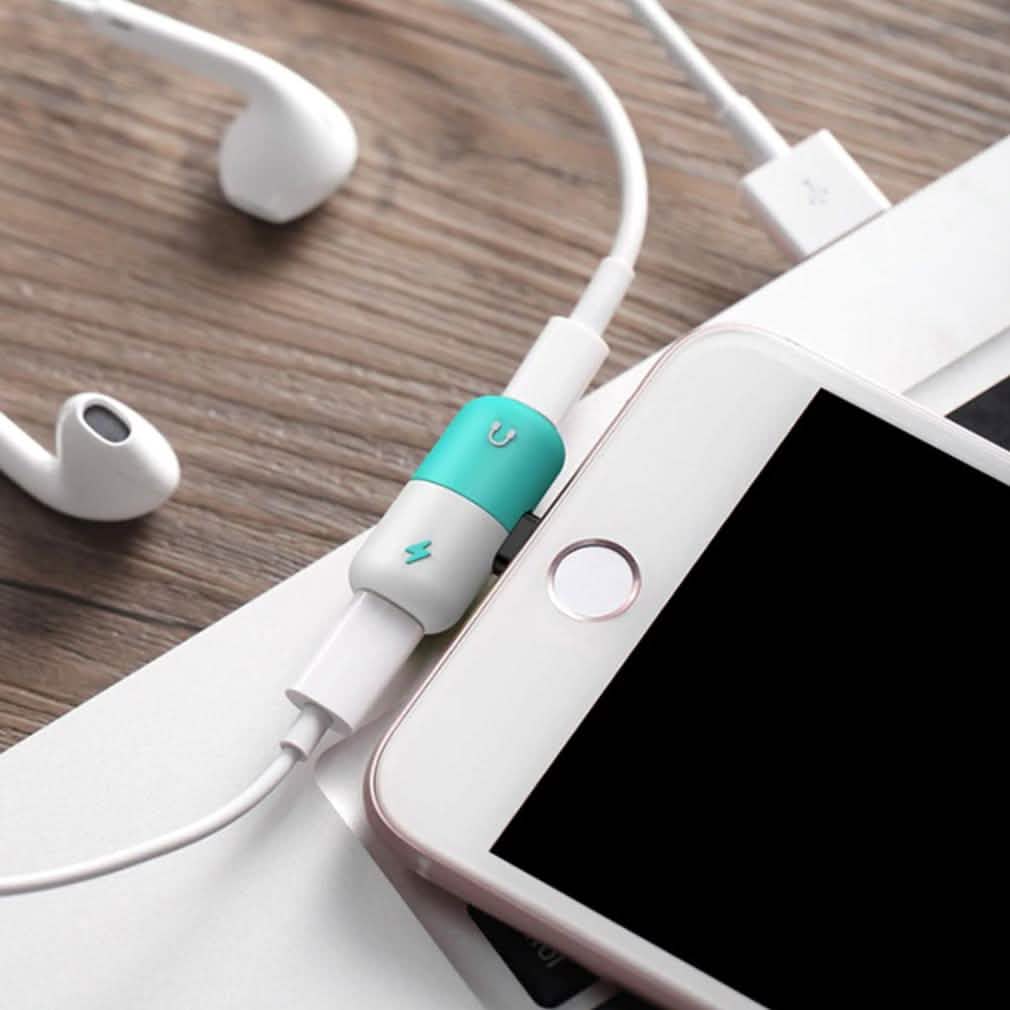 2-Pack: 2-in-1 Apple Lightning Adapter by DailySale