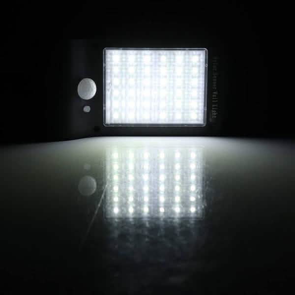 2-Pack: 36 LED Solar Powered Motion Sensor Wall Lamp by DailySale