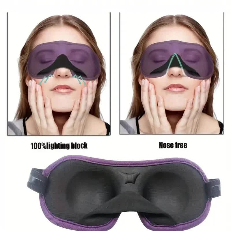 2-Pack: 3D Eye mask for Sleeping by DailySale