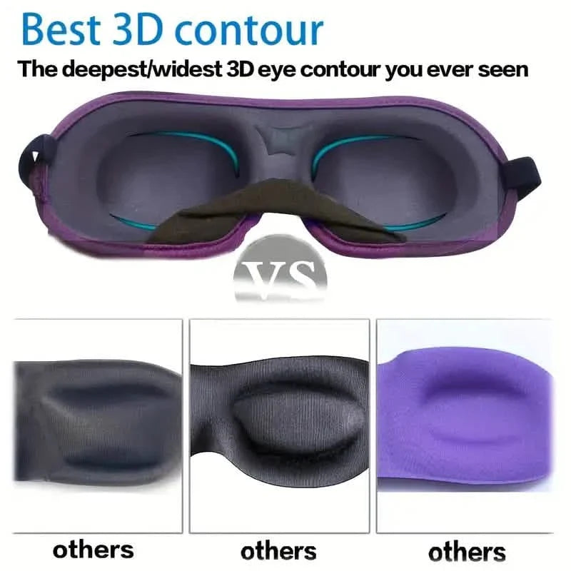 2-Pack: 3D Eye mask for Sleeping by DailySale
