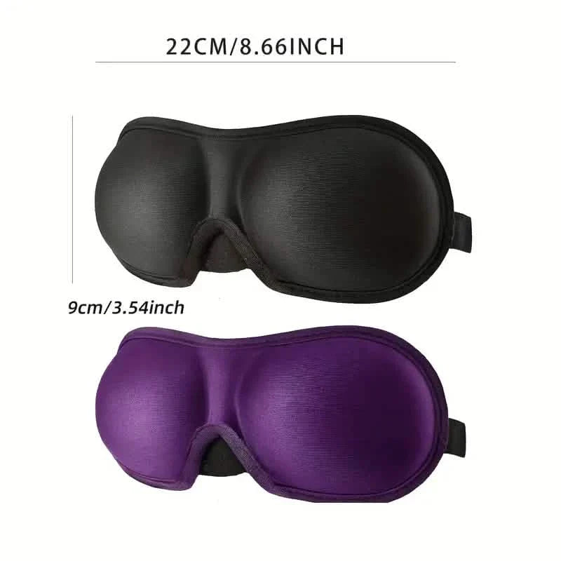 2-Pack: 3D Eye mask for Sleeping by DailySale