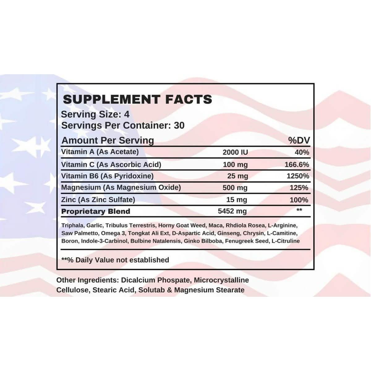2-Pack: Angry Supplements Test Booster for Men by DailySale