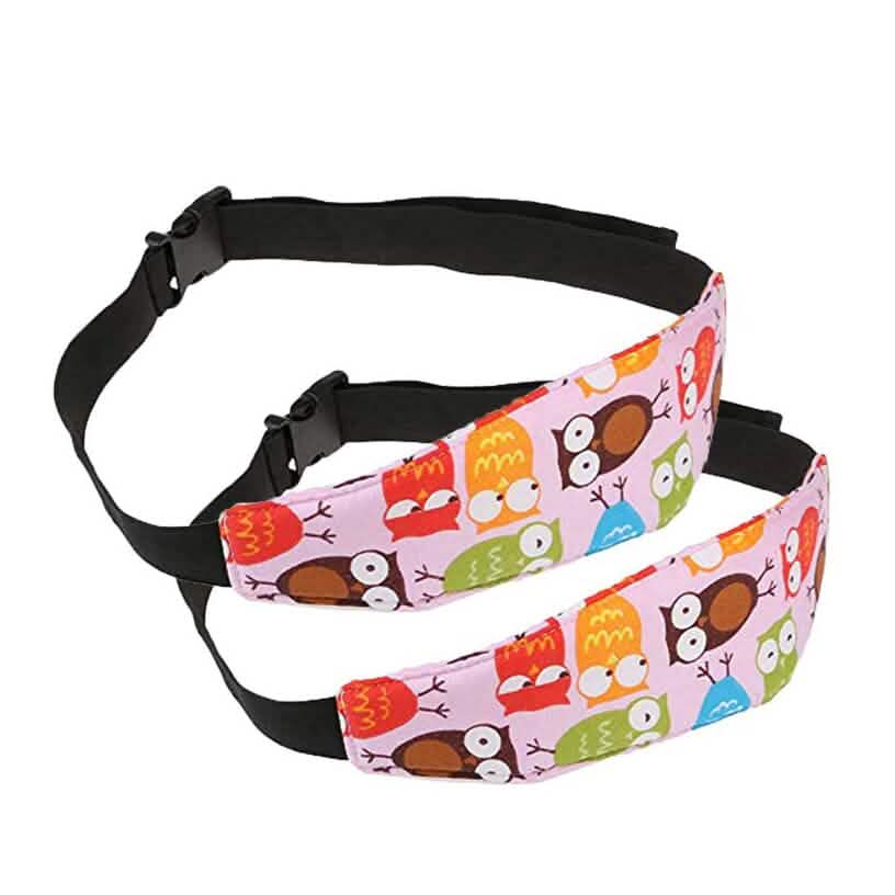 2-Pack: Kids Safety Head Support Band and Toddler Car Seat Neck Relief by DailySale