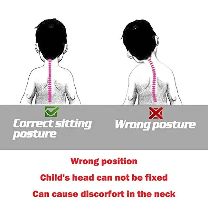 2-Pack: Kids Safety Head Support Band and Toddler Car Seat Neck Relief by DailySale