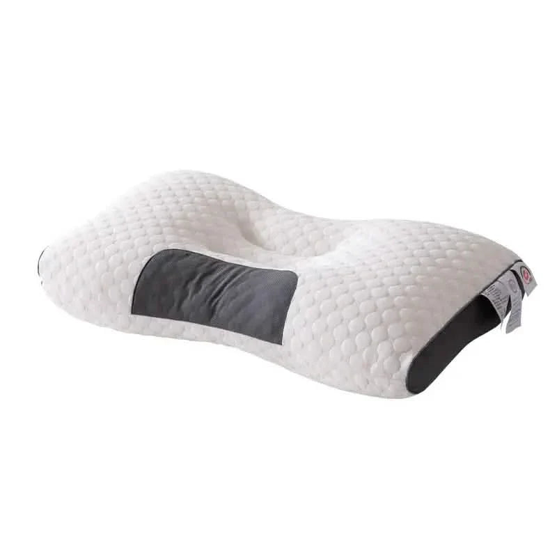 Knitted Antibacterial Cotton Massage Neck Pillow with Removable Cover by DailySale