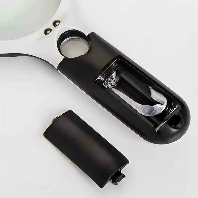 2-Pack: LED Light 45x Magnifying Glass Lens Mini Pocket Handheld Microscope by DailySale