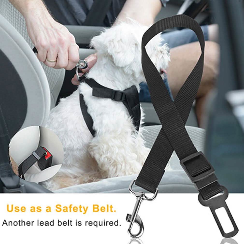 2-Pack: Multipurpose Pet Safety Vehicle Seat Belt by DailySale