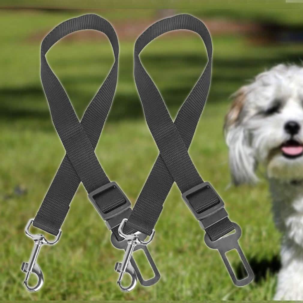 2-Pack: Multipurpose Pet Safety Vehicle Seat Belt by DailySale