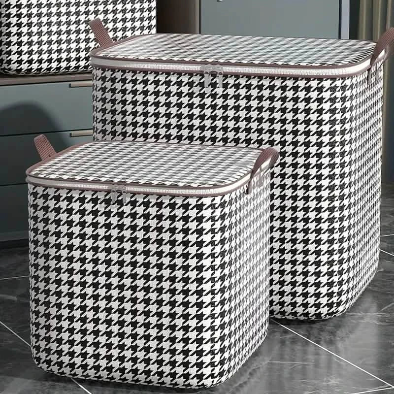 2-Pack: Quilt Storage Bag Organizer Non-woven Dustproof Foldable Wardrobe Space Saving Bag by DailySale