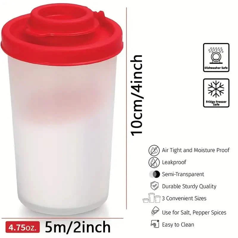 2-Pack: Salt and Pepper Shakers Moisture Proof Set by DailySale