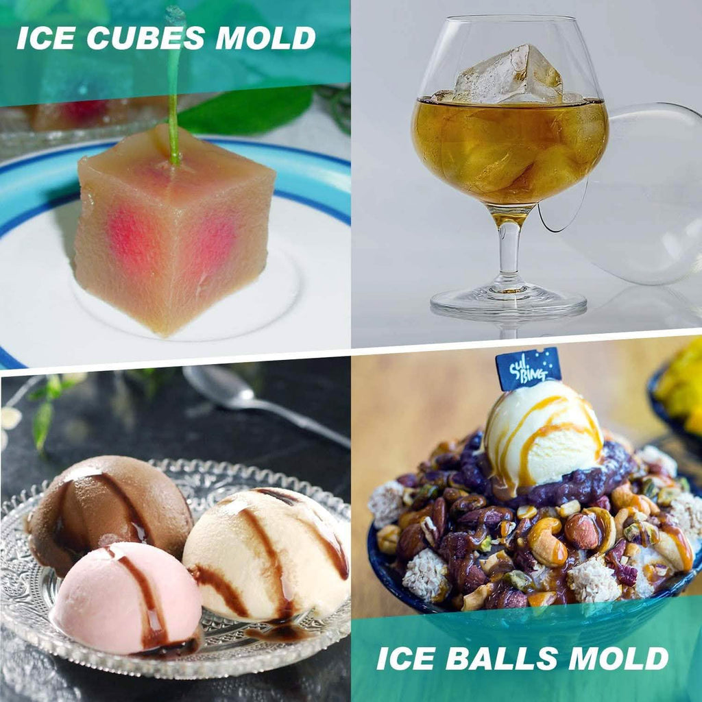 2-Pack Set: Adoric Life Silicone Ice Cube Molds by DailySale