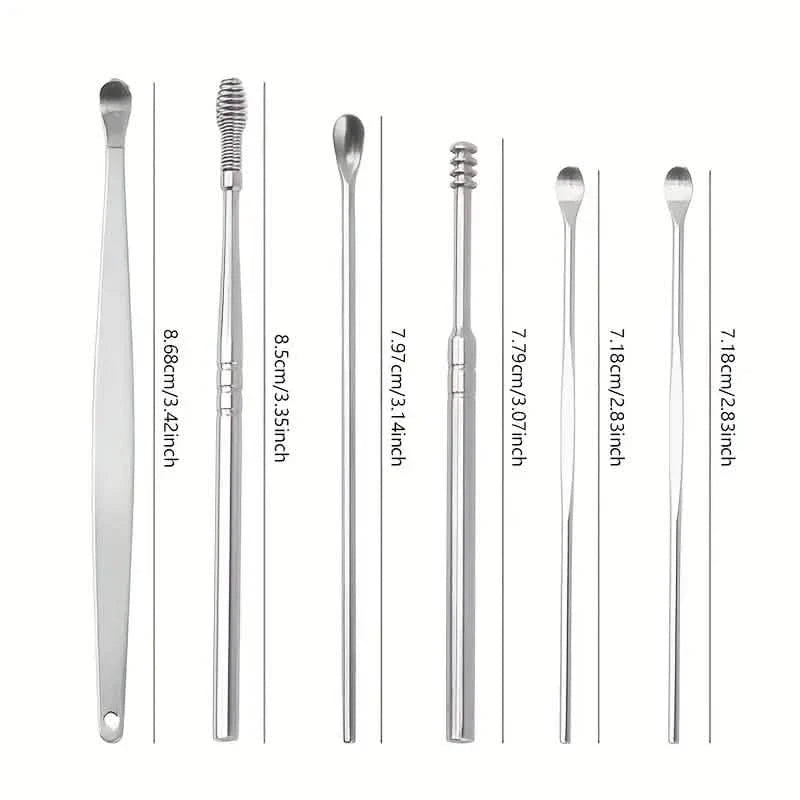 2-Pack: Stainless Steel Ear Pick Set by DailySale