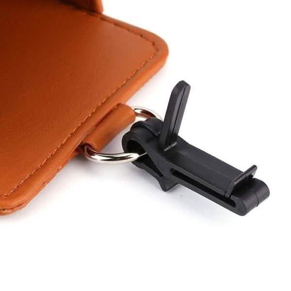 2-Pack: Universal Car Mobile Phone Bag PU Leather Car Auto Air Outlet Coin Bag Case by DailySale
