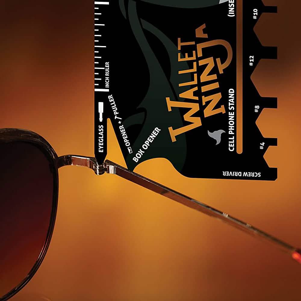 2-Pack: Wallet Ninja 18-in-1 Credit Card Sized Multi-tool by DailySale