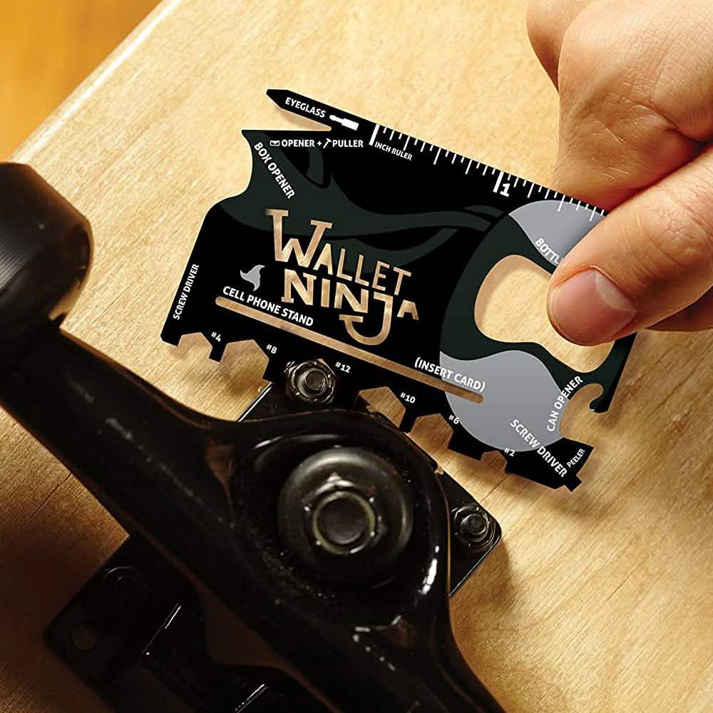 2-Pack: Wallet Ninja 18-in-1 Credit Card Sized Multi-tool by DailySale
