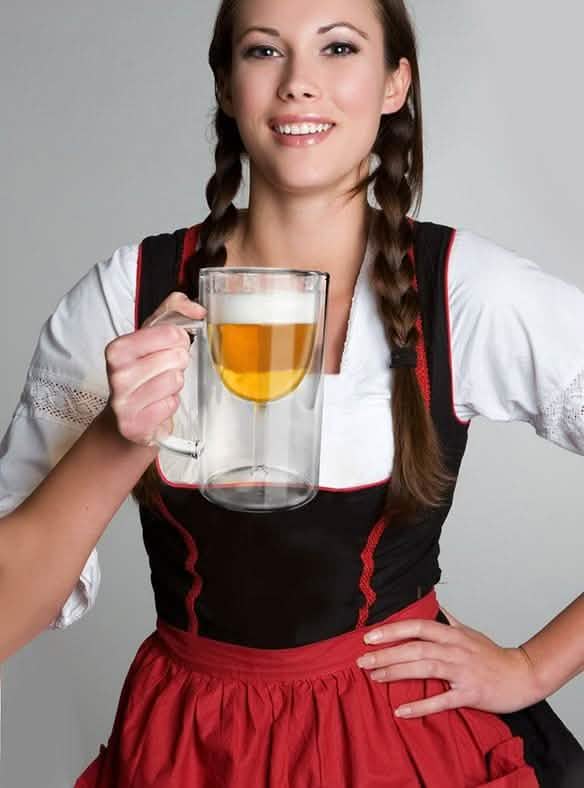 2-Pack: Wine Glass Beer Mug by DailySale