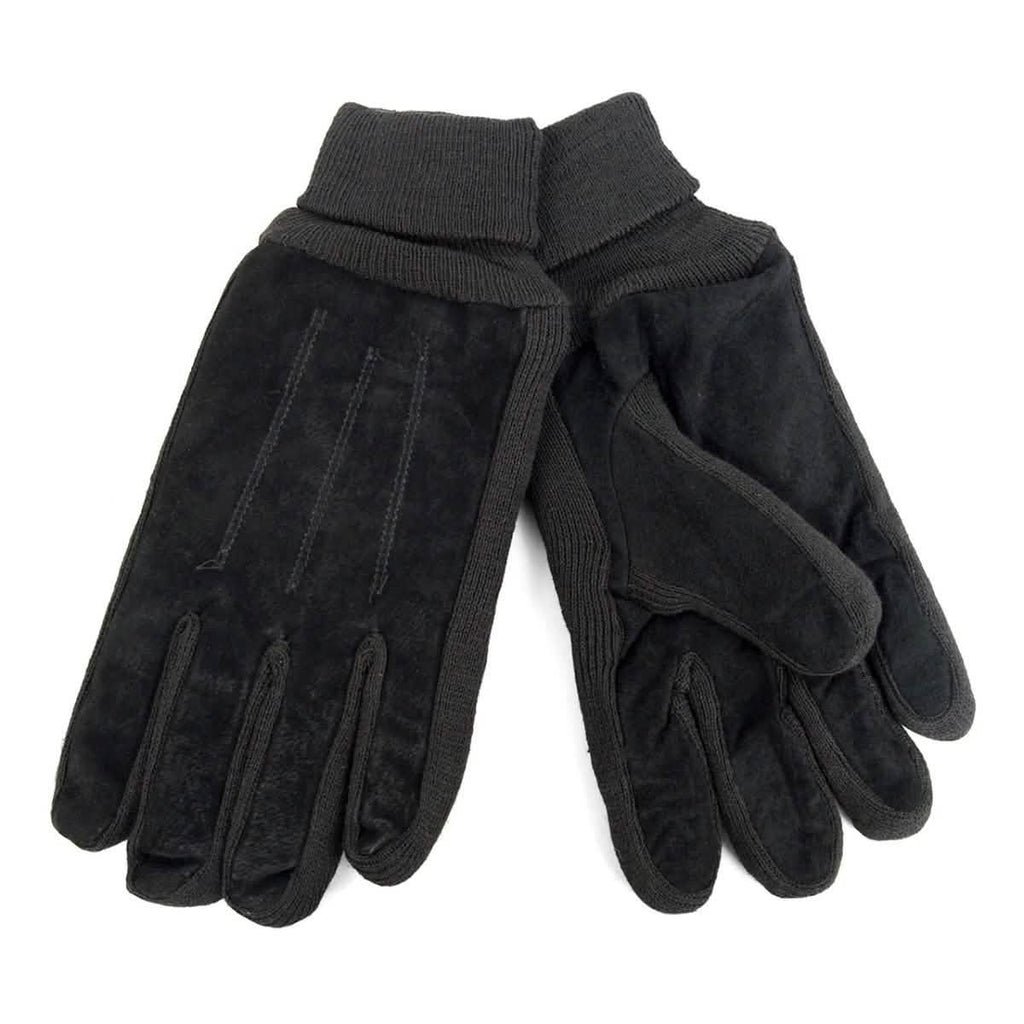 2-Pair: Men's Genuine Winter Gloves with Soft Acrylic Lining by DailySale