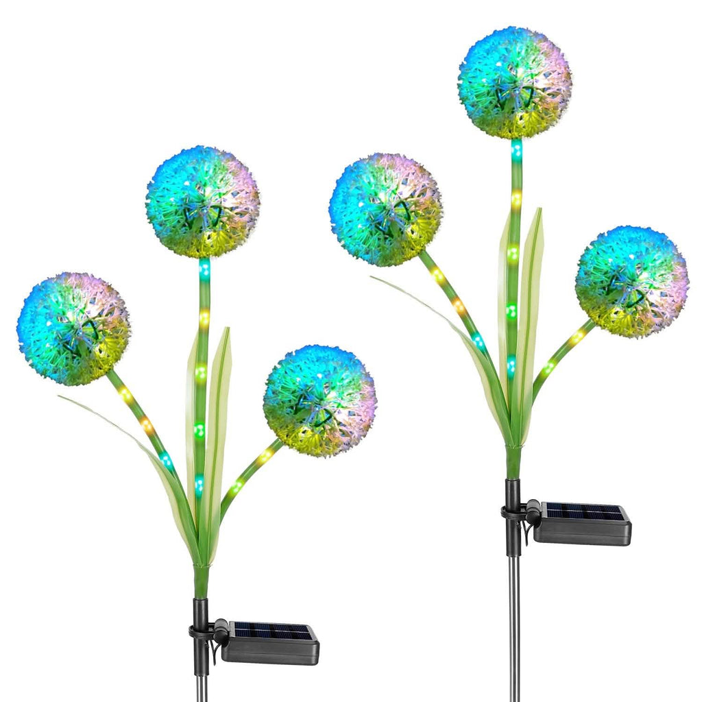 2-Piece: 36 LED Dandelion Solar Lights by DailySale