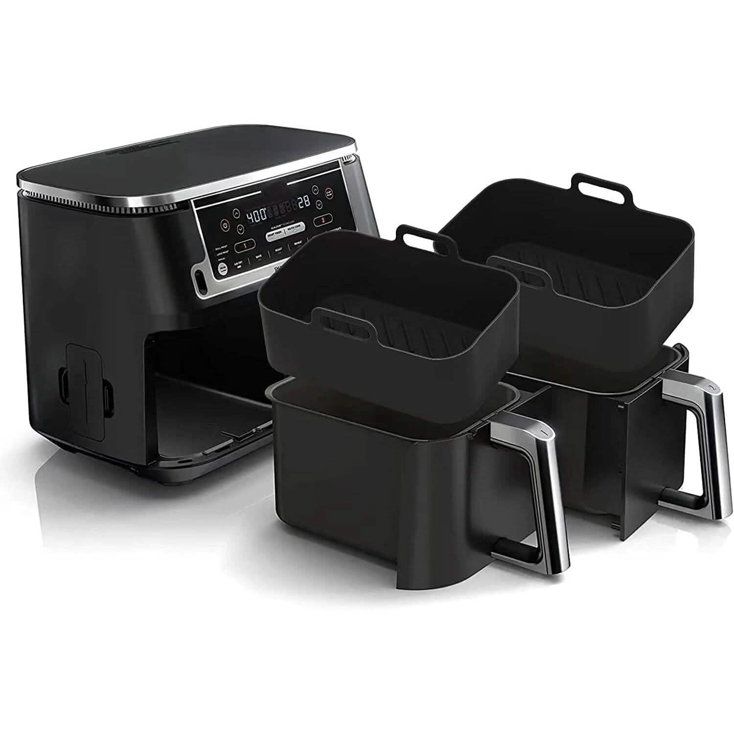 2-Piece: Air Fryer Silicone Pot by DailySale