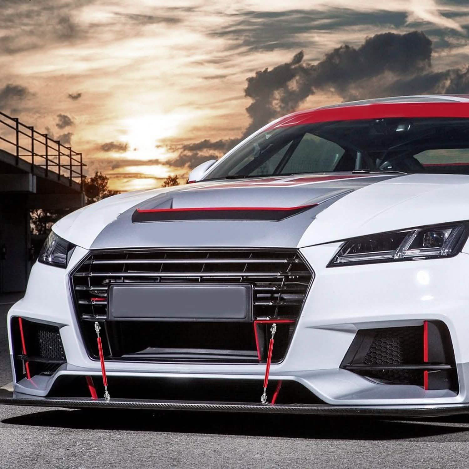 2-Piece: Front Bumper Lip Splitter Rod by DailySale