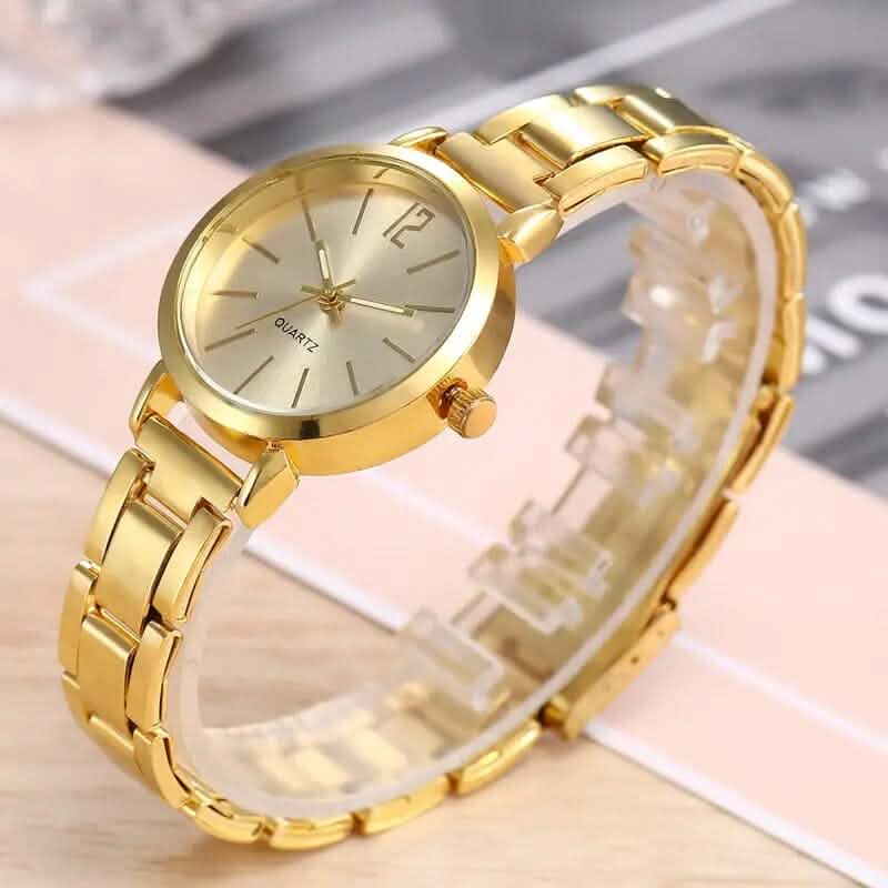 2-Piece Set: Digital Alloy with Quartz Watch and Love Bracelet by DailySale