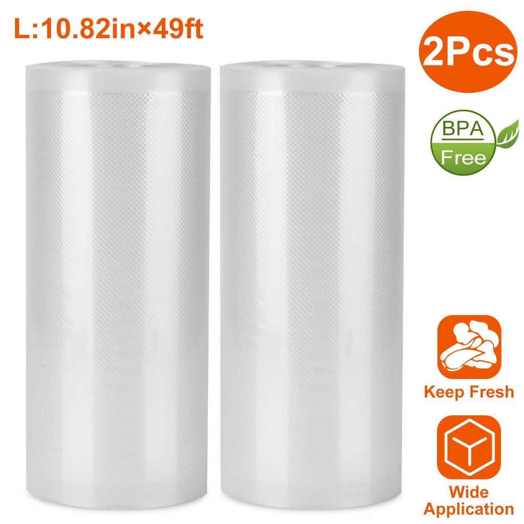 2-Piece: Vacuum Sealer Bag Rolls by DailySale