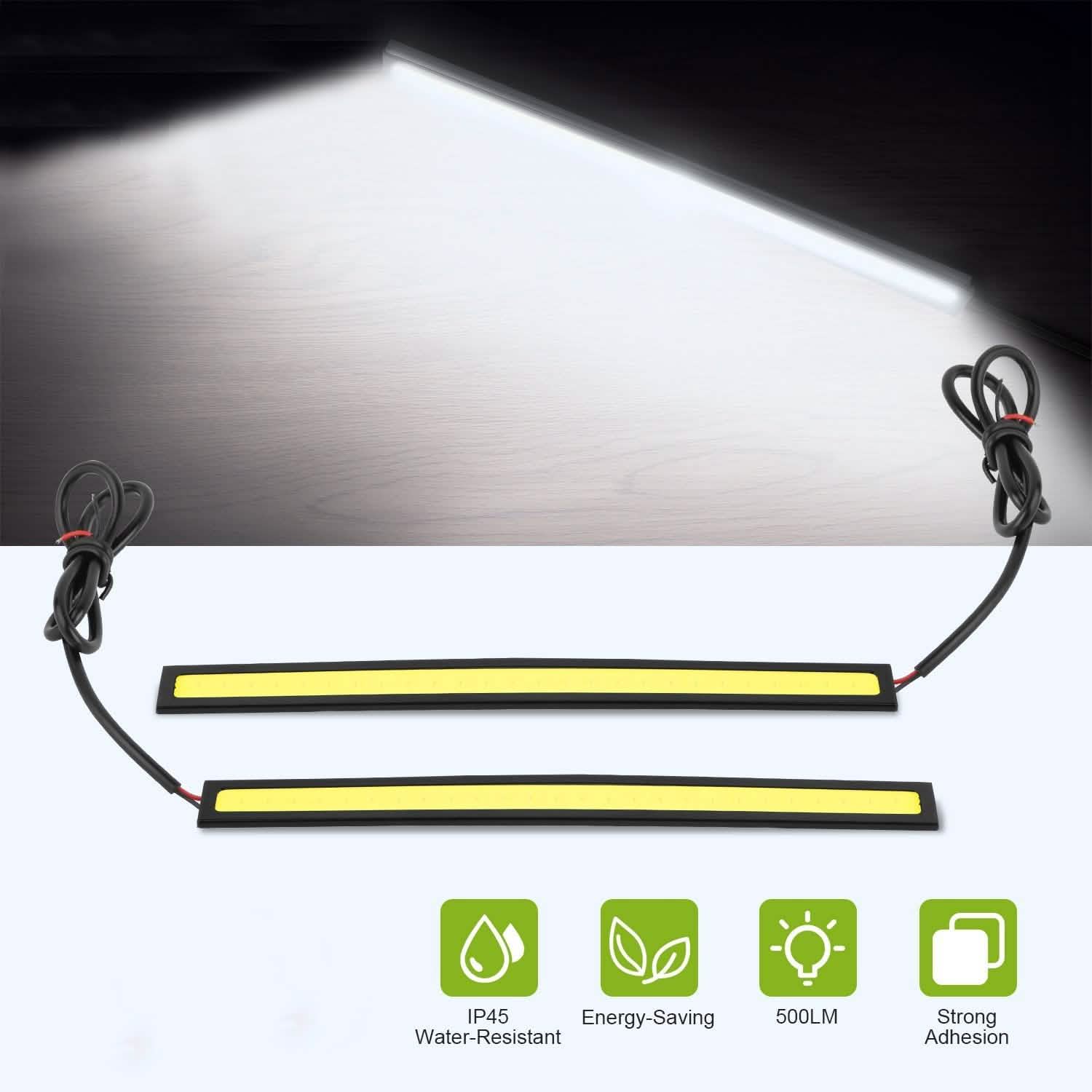 2-Pieces: Car LED Daytime Running Lights by DailySale