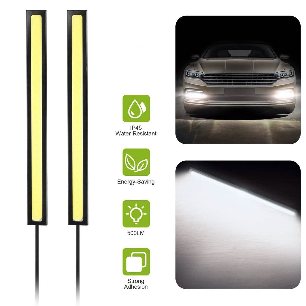 2-Pieces: Car LED Daytime Running Lights by DailySale