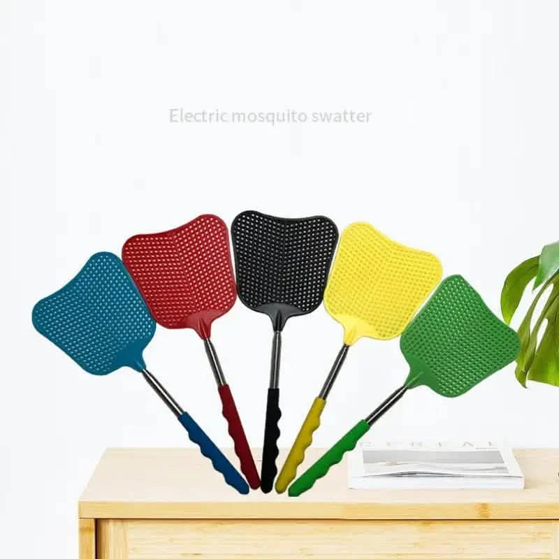 2-Pieces: Heavy Duty Telescopic Fly Swatter Set by DailySale