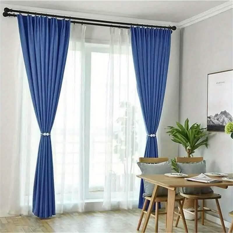 2-Pieces: Magnetic Curtain Tiebacks with Faux Pearls by DailySale
