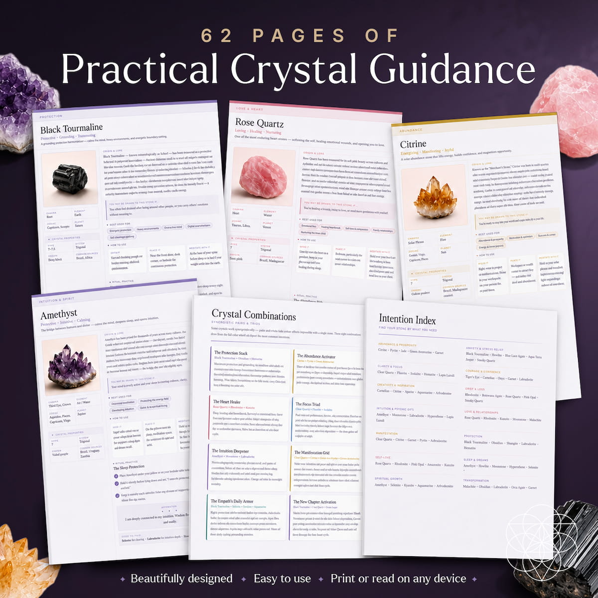 The Conscious Crystal Handbook by Conscious Items