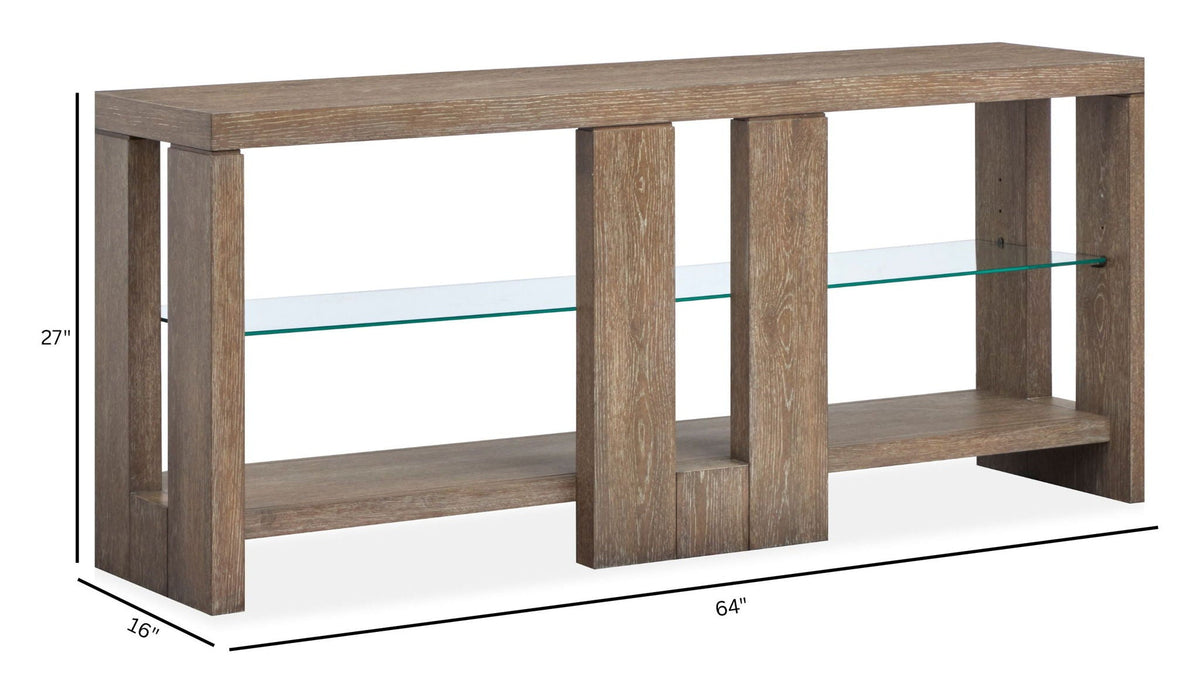 Cypress - Console Sofa Table - Spiced Brown by Unique Piece Furniture
