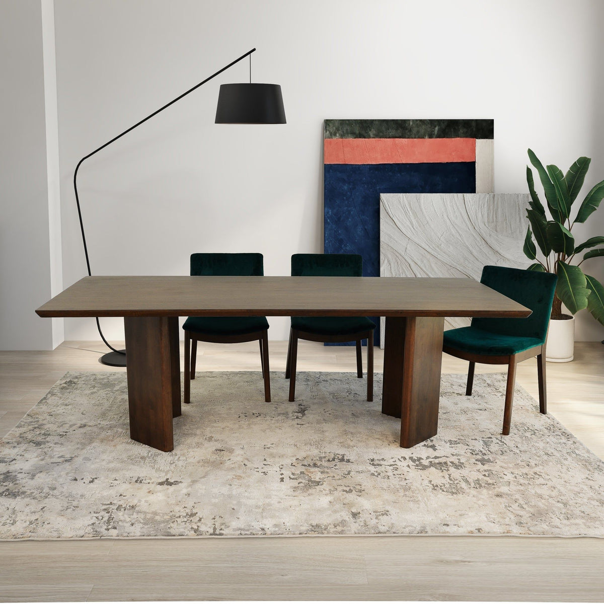 Alden - Dining Table - Walnut by Unique Piece Furniture
