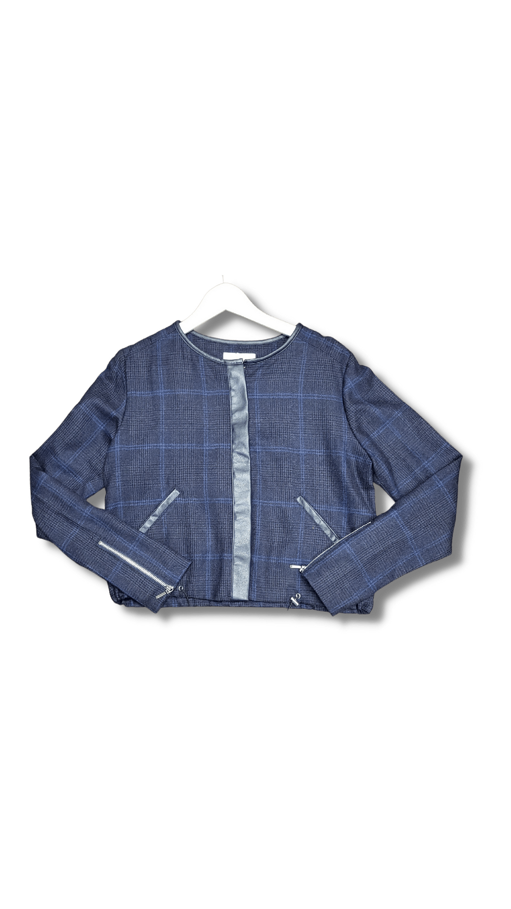 WOOL & LEATHER JACKET by profile-nyc
