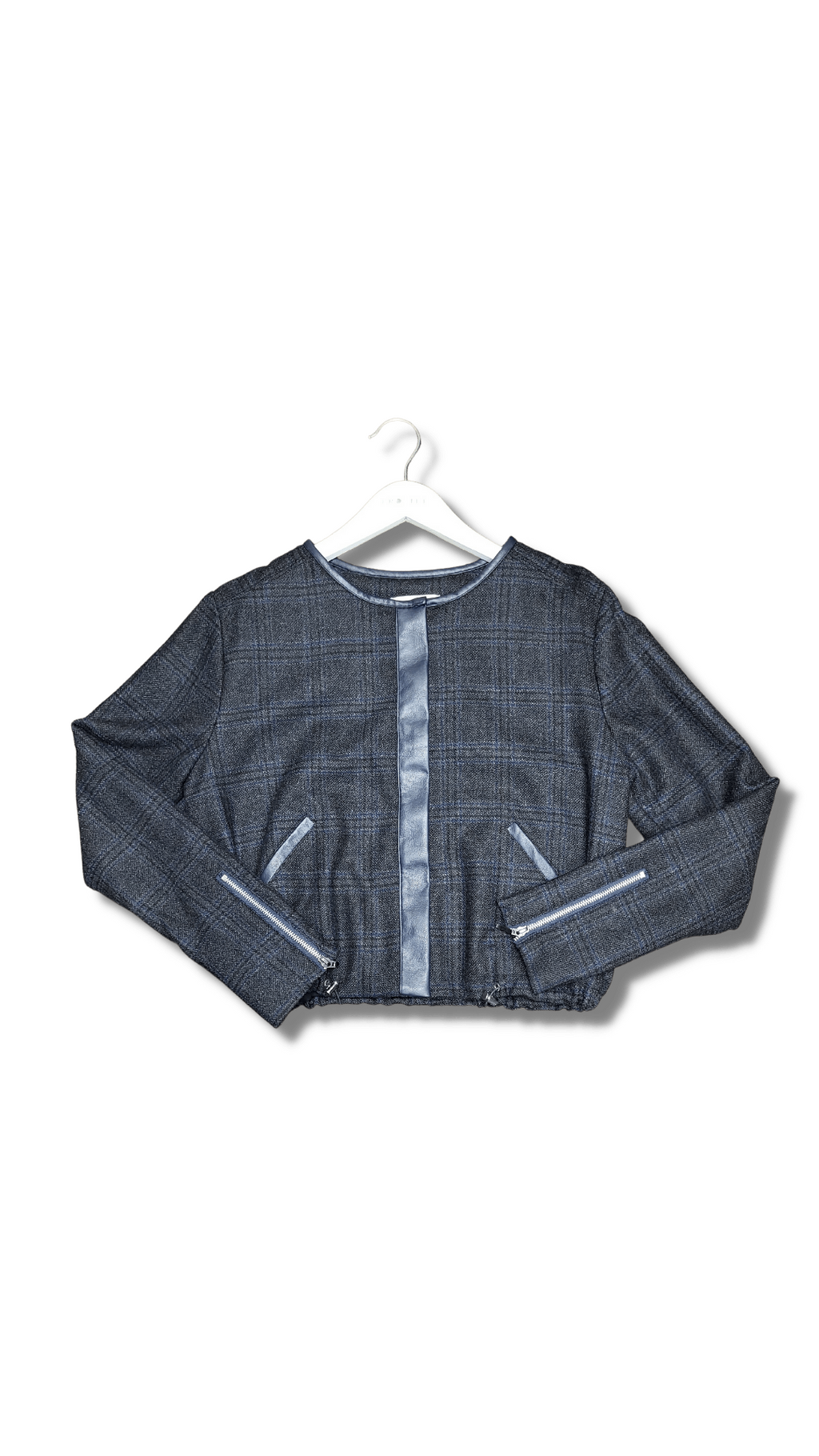WOOL & LEATHER JACKET by profile-nyc