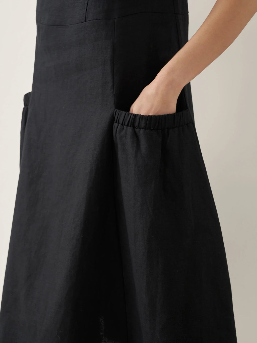 100% Linen Swing Beach Tank Dress GIANA by LINTICO