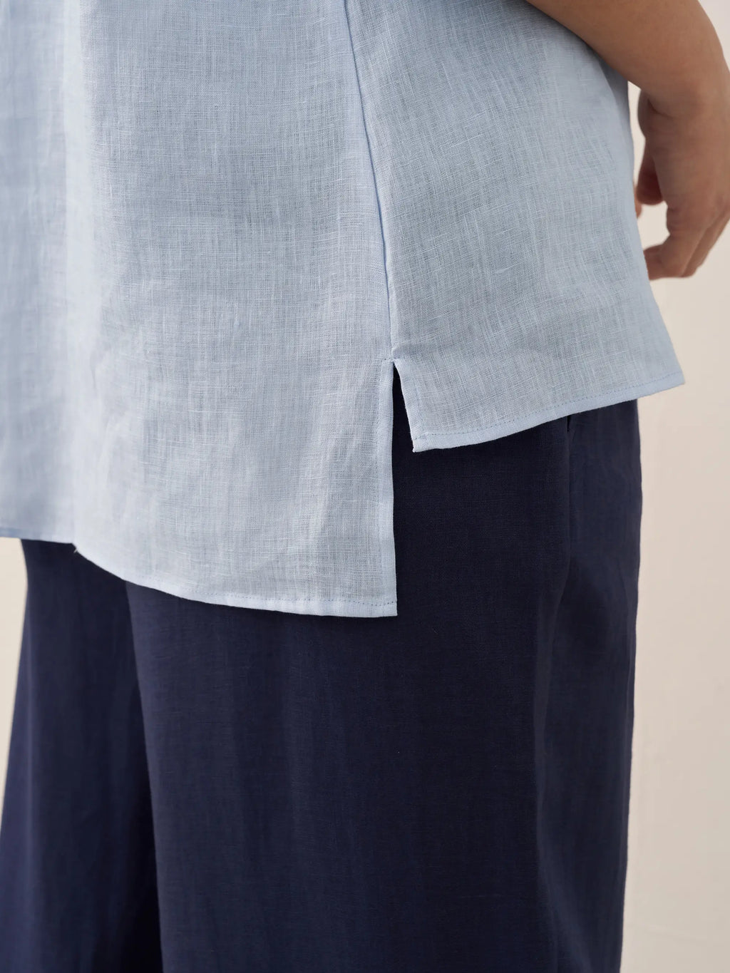 100% Linen Dress Shirt JOANNA by LINTICO
